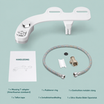 HygiëneFlow Bidet Aufsatz – Zelfreinigend Dubbel Mondstuk